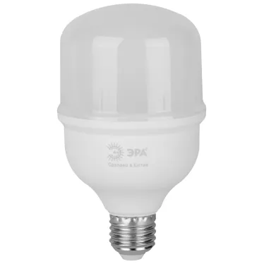 Лампа LED POWER T80-30W-4000-E27 R E27 R 30 Вт нейтральный белый свет колокол RED LINE ЭРА колокол RED LINE ЭРА