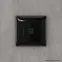 Avanti Компьютерная розетка RJ-45 без шторки в стену, кат.6А одинарная, Черный квадрат