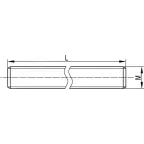 Шпилька М6х2000 INOX