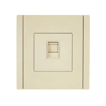 FORTE@PIANO Розетка компьютерная RJ45 кат.6 FP431 ваниль IEK