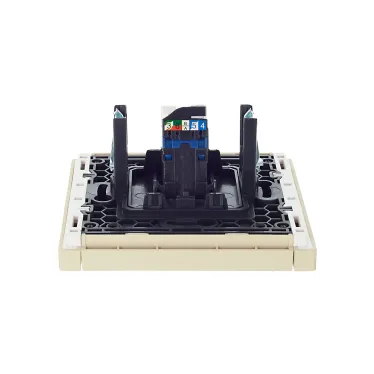 FORTE@PIANO Розетка компьютерная RJ45 кат.6 FP431 ваниль IEK