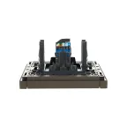 FORTE@PIANO Розетка компьютерная RJ45 кат.6 FP331 серый IEK