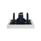 FORTE@PIANO Розетка компьютерная RJ45 кат.6 FP231 белый IEK