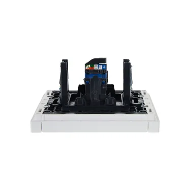 FORTE@PIANO Розетка компьютерная RJ45 кат.6 FP231 белый IEK
