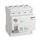 Выключатель дифференциального тока ВД-100N 4P 32А 30мА тип A эл-мех 6кА PROXIMA