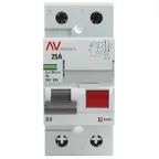 Устройство защитного отключения DV 2P 25А/300мА (A) AVERES