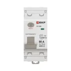 Выключатель дифференциального тока ВД-100N 2P 80А 100мА тип AC эл-мех 6кА PROXIMA