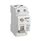 Выключатель дифференциального тока ВД-100N 2P 25А 10мА тип AC эл-мех 6кА PROXIMA