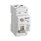 Выключатель дифференциального тока ВД-100N 2P 25А 10мА тип AC эл-мех 6кА PROXIMA