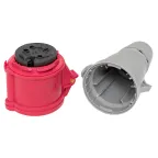 Розетка переносная 224 3P+PE 32А 380В IP44 EKF PROXIMA
