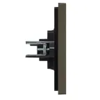 FORTE@PIANO Розетка HDMI FP340 серый IEK