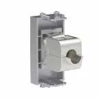 Avanti Компьютерная розетка RJ-45 без шторки модульная, кат.6А экранированная, Закаленная сталь, 1 модуль