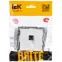 BRITE Розетка компьютерная RJ45 кат.5E РК10-БрБ белый