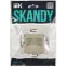 SKANDY Розетка компьютерная двойная RJ45 кат.6 SK-K04B бежевый IEK