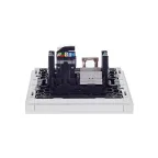 FORTE@PIANO Розетка двойная RJ11+RJ45 кат.5E FP235 белый IEK