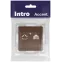 Розетка Intro Accent 6-303-10 информационная RJ45, IP20, СУ, венге