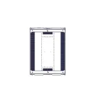 Шкаф Uniprom. 42U-800/1070. боковые панели 4шт. черный