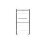 Шкаф Uniprom. 42U-800/1070. боковые панели 4шт. черный
