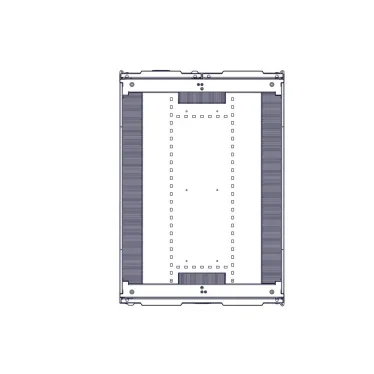 Шкаф Uniprom. 42U-750/1070. боковые панели 4шт. черный