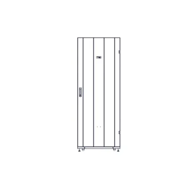 Шкаф Uniprom. 42U-750/1070. боковые панели 4шт. черный