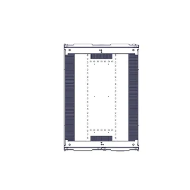 Шкаф Uniprom. 48U-750/1070. боковые панели 4шт. черный