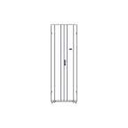 Шкаф Uniprom. 48U-750/1070. боковые панели 4шт. черный
