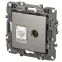 Розетка Серия 12 12-3110-16 комбинированная RJ45+TV, титан