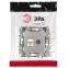 Розетка Серия 12 12-3110-16 комбинированная RJ45+TV, титан