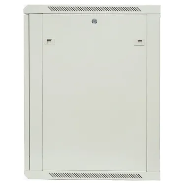 Шкаф настенный 19' TERACOM PRO 12U 600х600 мм дверь стеклянная с замком-ручкой серый