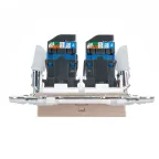 SKANDY Розетка компьютерная двойная RJ45 кат.6 SK-K04Sa песочный IEK