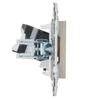 SKANDY Розетка компьютерная RJ45 кат.5E SK-K01B бежевый IEK