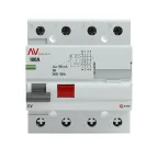 Устройство защитного отключения DV 4P 100А/100мА (A) AVERES