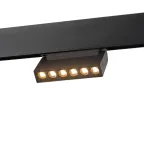 Светильник трековый магнитный TRM20-4-11-6W3K-B для системы NOVA 48V 6Вт 3000К направленный свет черный