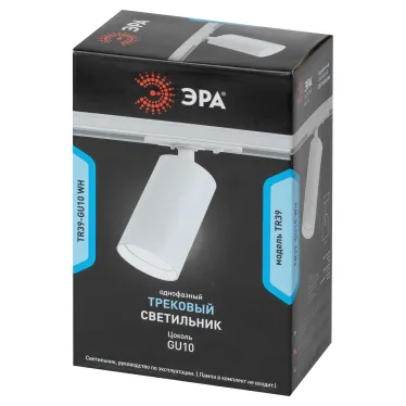 Трековый светильник однофазный TR39-GU10 WH MR16 белый лампа MR16 ( в комплект не входит)