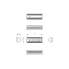Cветильник cветодиодный подвесной IP44 50Вт 5250Лм 5000К Кп«5% КСС Ш IC