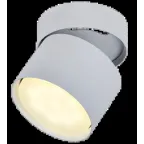 LIGHTING Светильник 4014 накладной потолочный поворотный под лампу GX53 белый IEK