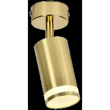 LIGHTING Светильник 4006 накладной настено-потолочный под лампу GU10 золото IEK
