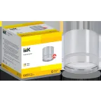 LIGHTING Светильник 4016 накладной потолочный под лампу GX53 хром IEK