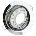 Светильник под лампу Gx53 поворотный, 220V, 13W, хром KL35 A CH /1