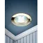 Светильник встраиваемый литой MR16 KL1 GD 12V, 50W золото (100/2100)