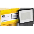 Прожектор светодиодный СДО 06-200 IP65 4000К черный IEK
