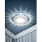 DK LED 16 SL/WH Точечные светильники светодиодный круглый белая подсветка 3+3W прозрачный/белый