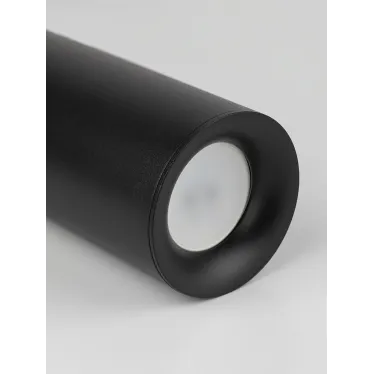 Подсветка PL1 GU10 BK 300 подвесной, GU10, D80*300мм, черный