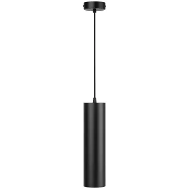 Подсветка PL1 GU10 BK 300 подвесной, GU10, D80*300мм, черный