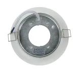 Светильник встраиваемый KL35 А WH /1 под лампу Gx53 поворотный 220V 13W белый (80/960)