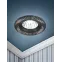 Светильник встраиваемый KL32 AL/BK/1 алюминиевый MR16 12V 50W черный/серебро (50/2400)