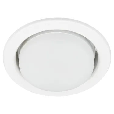 Светильник встраиваемый KL35 WH /1 (к) под лампу Gx53 220V 13W белый (80/1680)