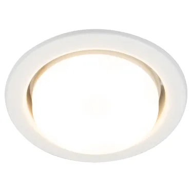Светильник встраиваемый KL35 WH /1 (к) под лампу Gx53 220V 13W белый (80/1680)