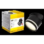 LIGHTING Светильник 4033 встраиваемый поворотный под лампу GX53 черный IEK