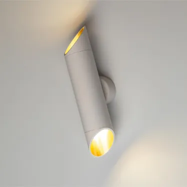 Светильник настенный WL52 WH/GD 2*GU10 2*12Вт IP20 белый, золото